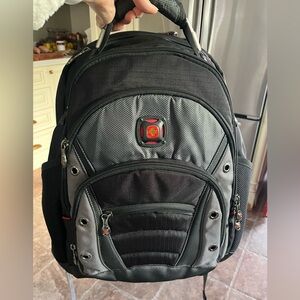 Swiss Gear By Wenger Laptop Backpack Black, Gray excellent condition